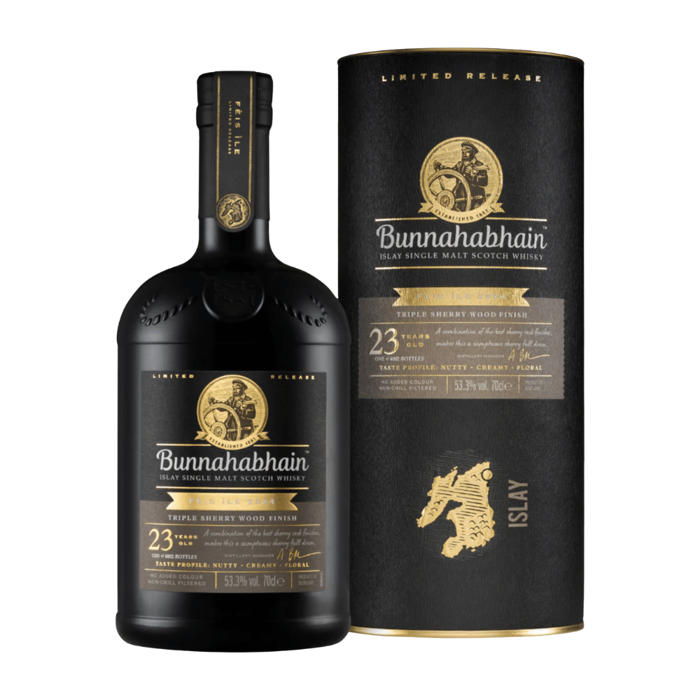 Bunnahabhain 23 Year Old Triple Sherry Wood Finish 2026