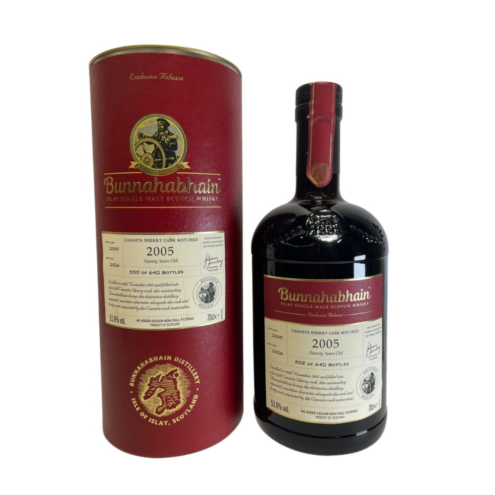 Bunnahabhain 20 Year Old Canasta Sherry Cask