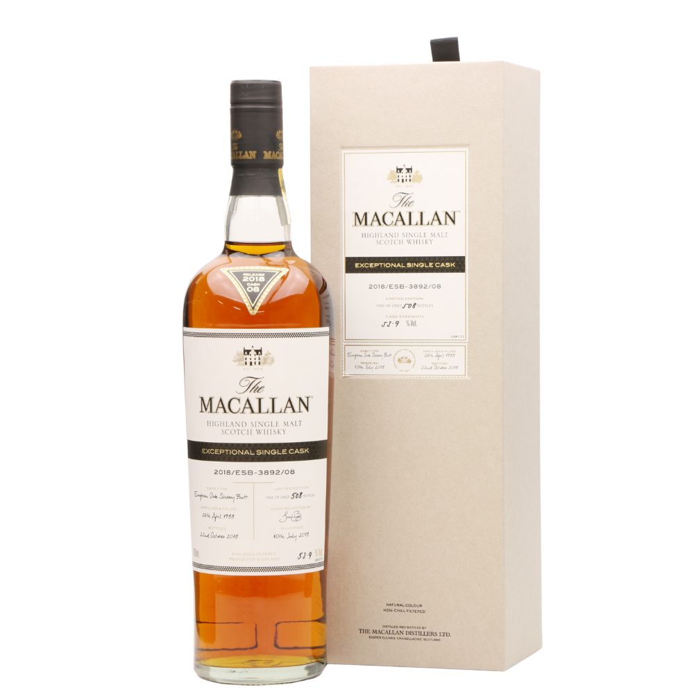The Macallan 1988 Exceptional Cask #3892-08 (2018 Release