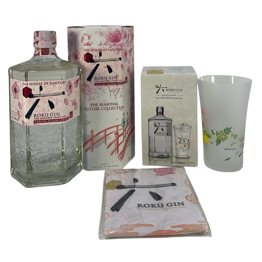 The Seasonal Festival Collection Roku Gin Sakura Bloom Edition