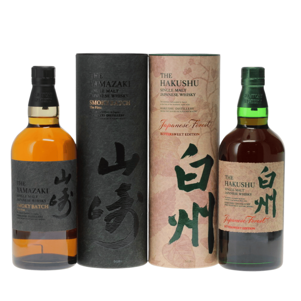 Yamazaki Smoky Batch Limited Edition & Hakushu Japanese Yamazaki Smoky Batch Limited Edition & Hakushu Japanese