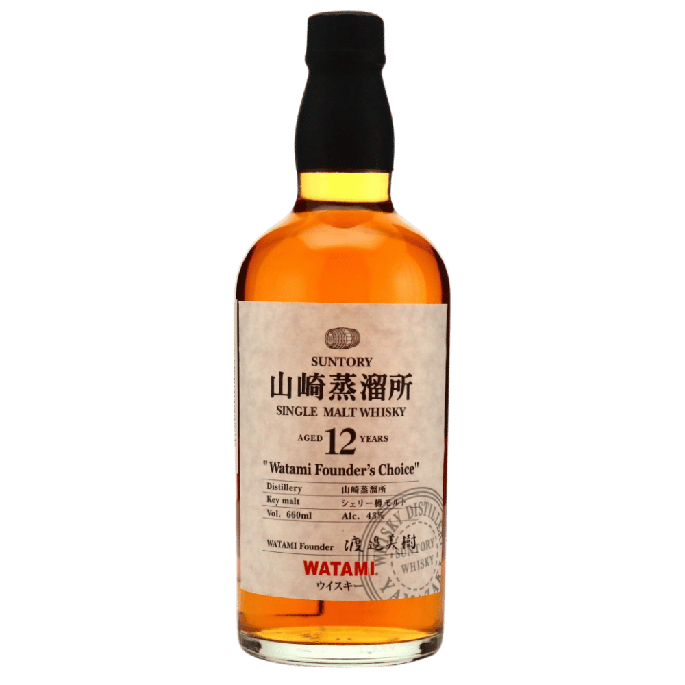 SUNTORY 山崎蒸溜所 12年Watami Founder's Choice Yamazaki 12 Year Old Watami Founder's Choice – Whisky Gallery Global
