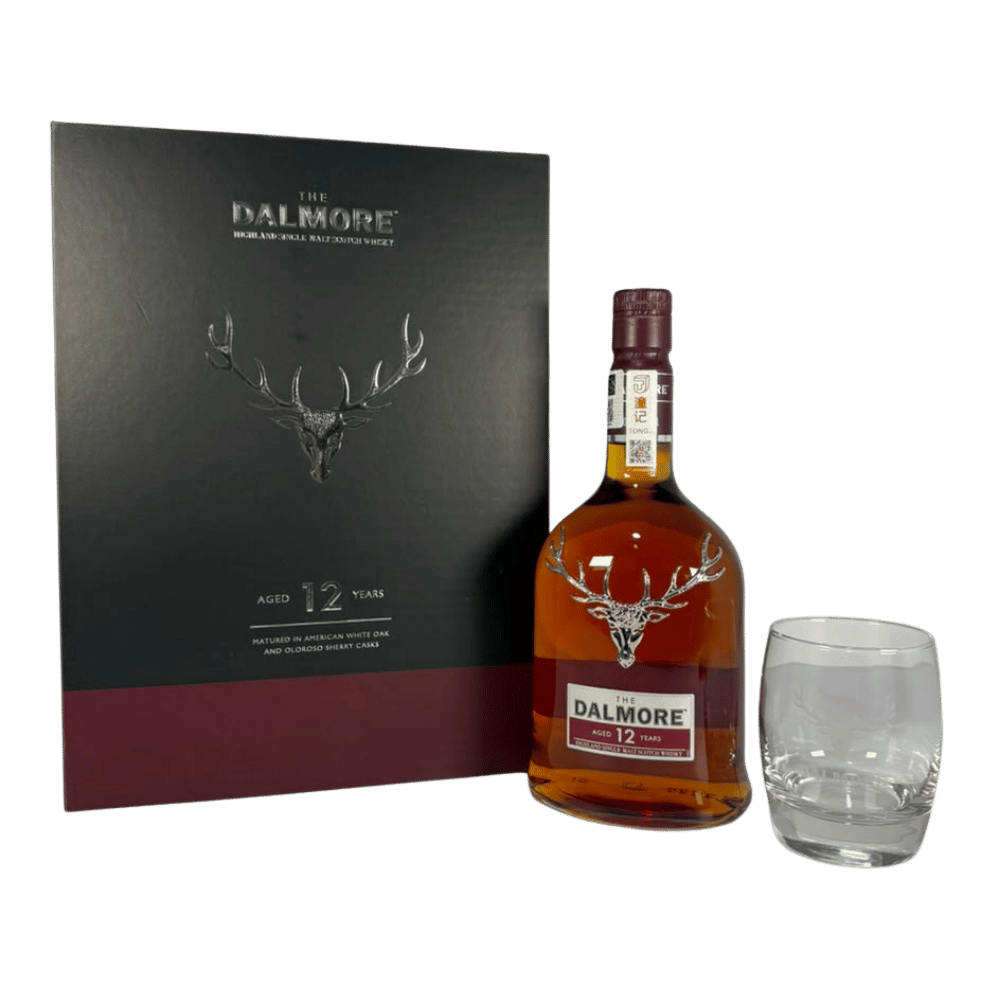 Dalmore 12 Year Old Glass Set