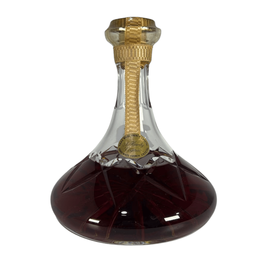 A. Hardy 50 Year Old Cognac - Noces D'Or Captain Crystal 1980s