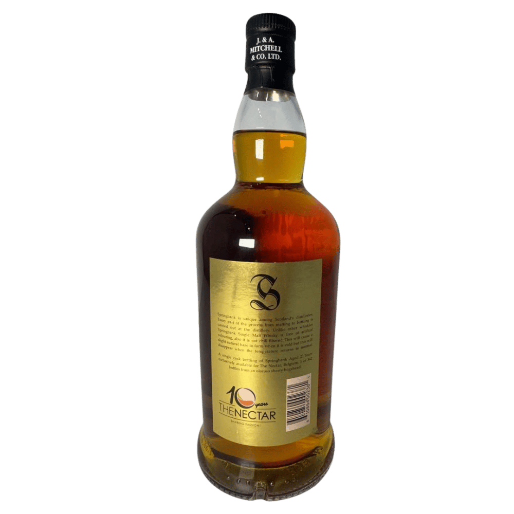Springbank 21 Year Old for The Nectar 10th Anniversary