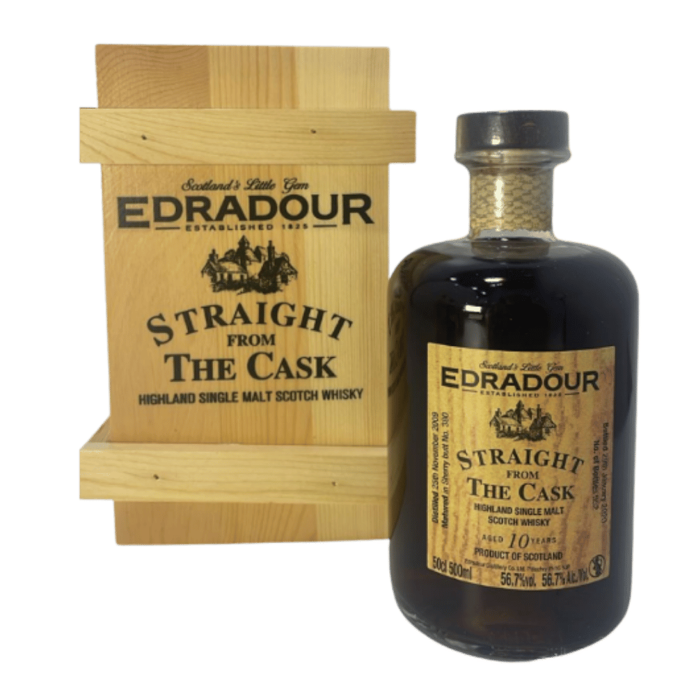 Edradour Straight From The Cask 10 Year Old Sherry Butt