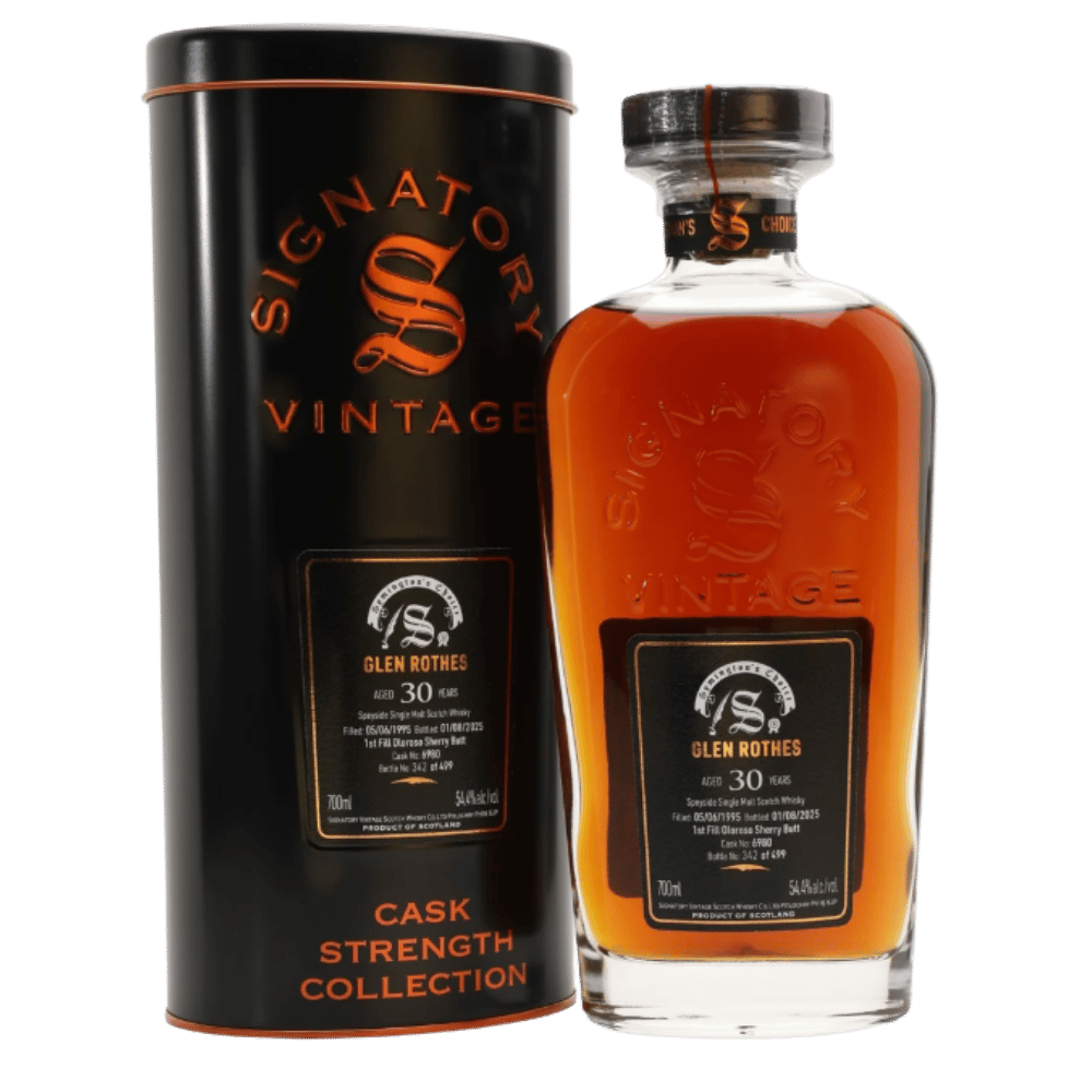 Glenrothes 1995 30 Year Old Cask 6980 Signatory Symington’s Choice