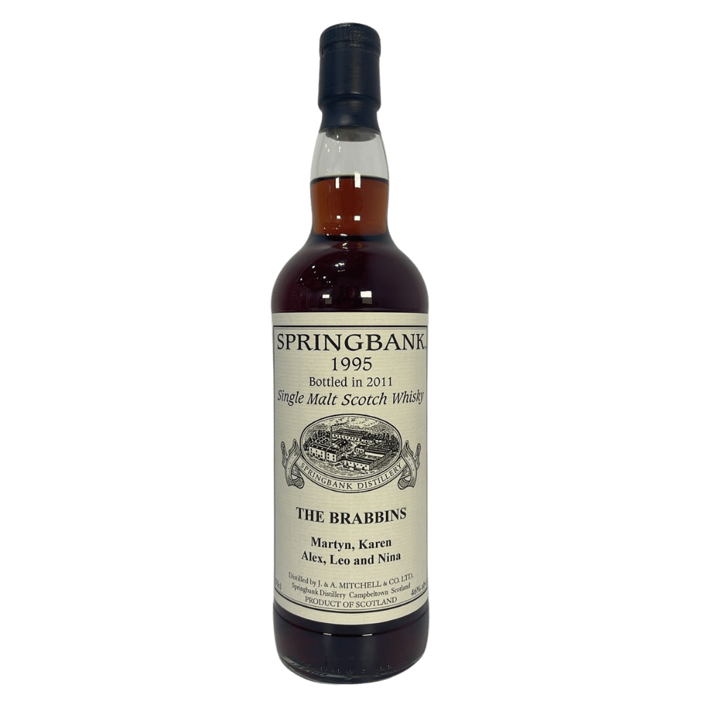 Springbank 1995 Bottle 2011 "The Brabbins"