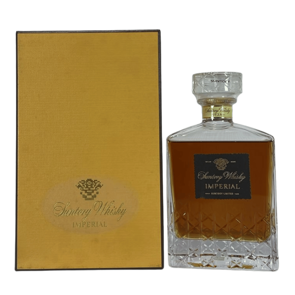 Suntory Whisky Imperial in Kagami Crystal Decanter