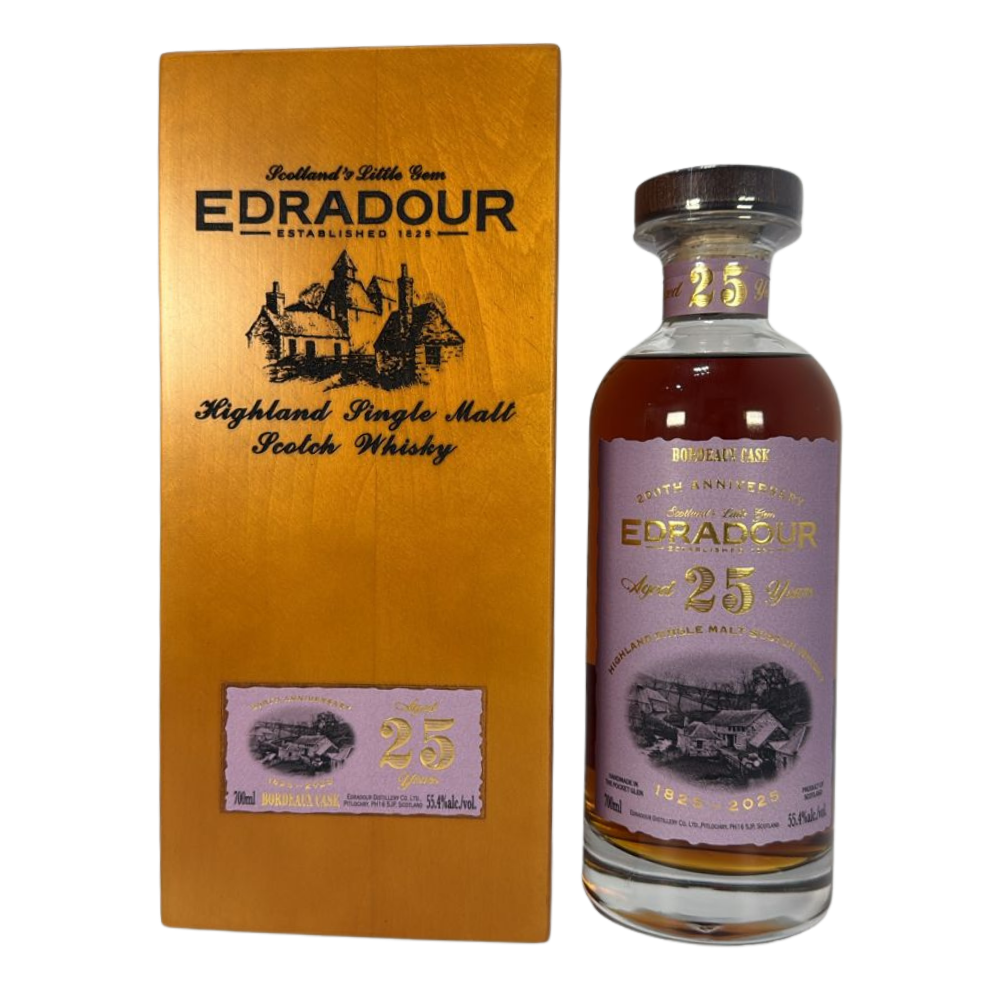 Edradour 25 Year Old 200th Anniversary Bordeaux Cask #816