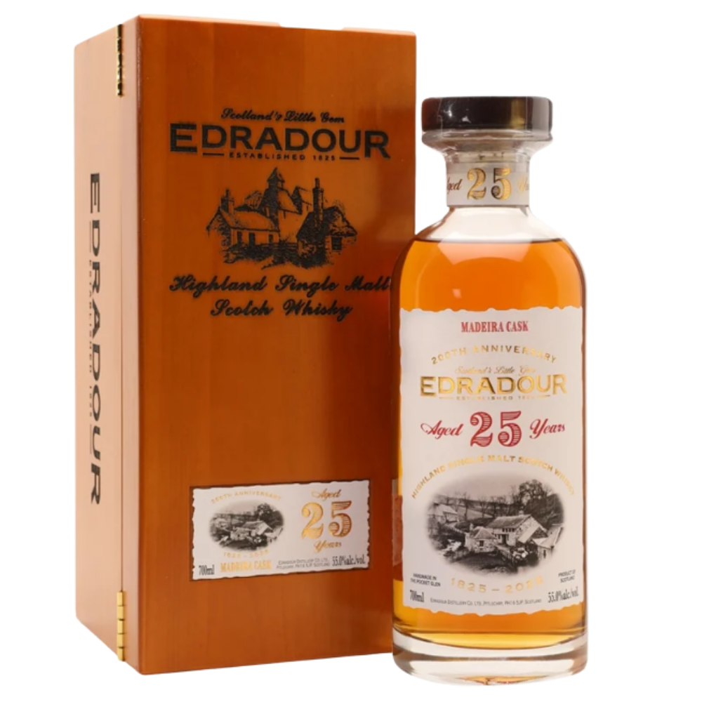 Edradour 25 Year Old 200th Anniversary Madeira Hogshead Cask #901