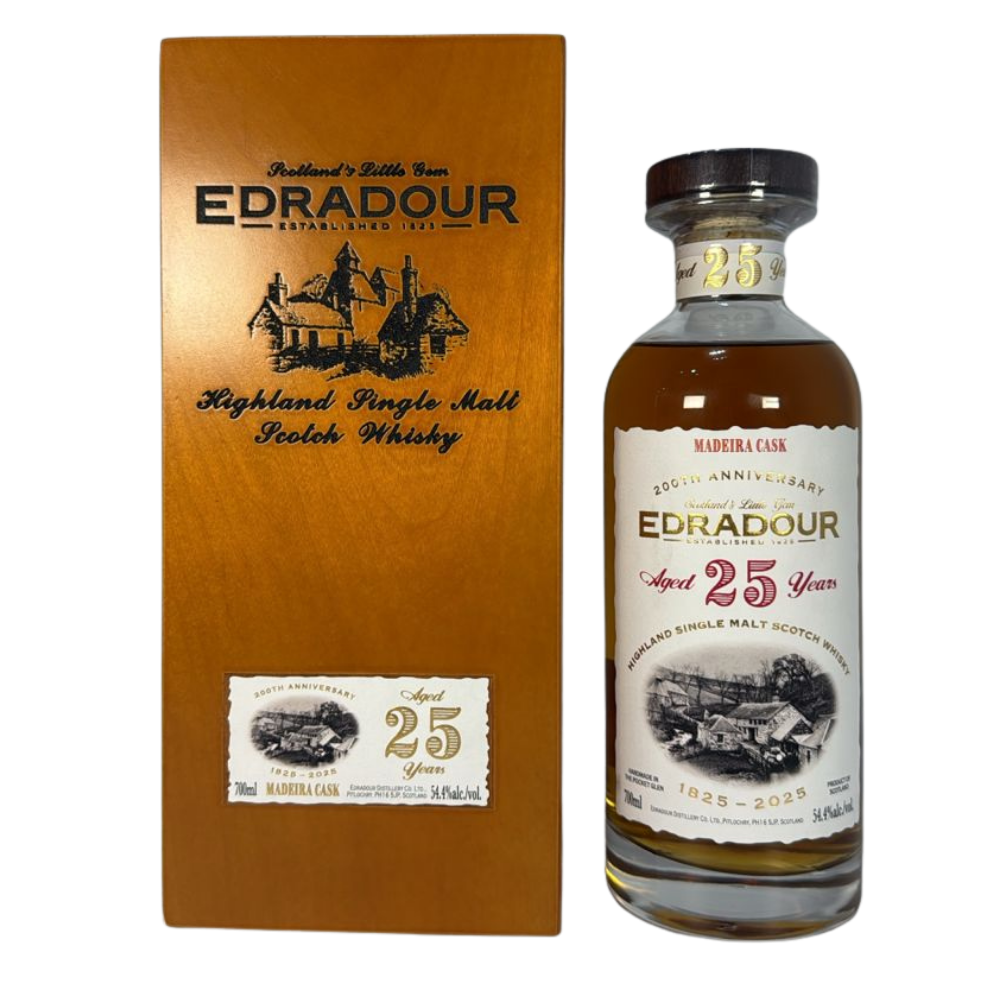Edradour 25 Year Old 200th Anniversary Madeira Hogshead Cask #903