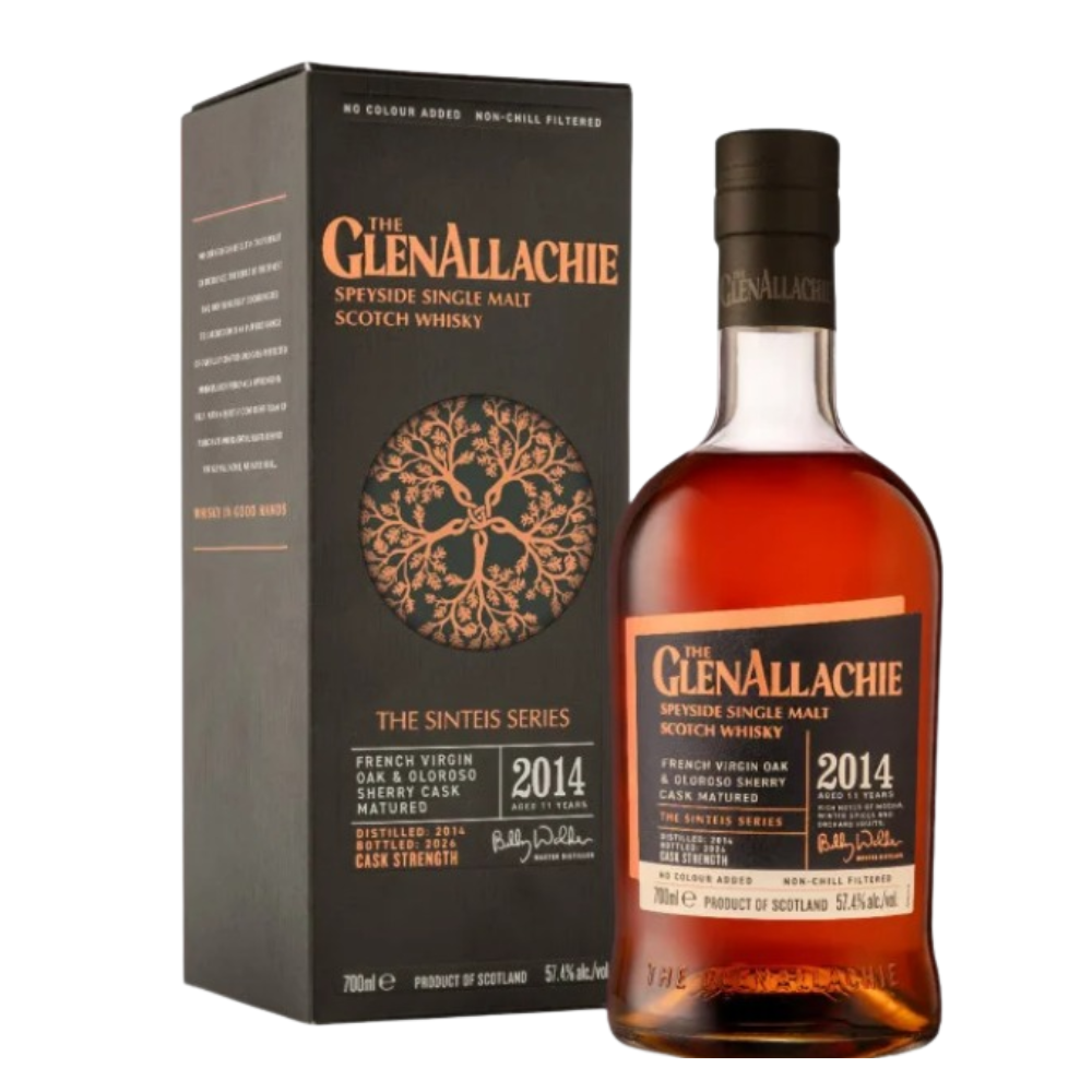 Glenallachie Sinteis Series Part Three 2014 French Virgin Oak and Oloroso Sherry Cask Matured