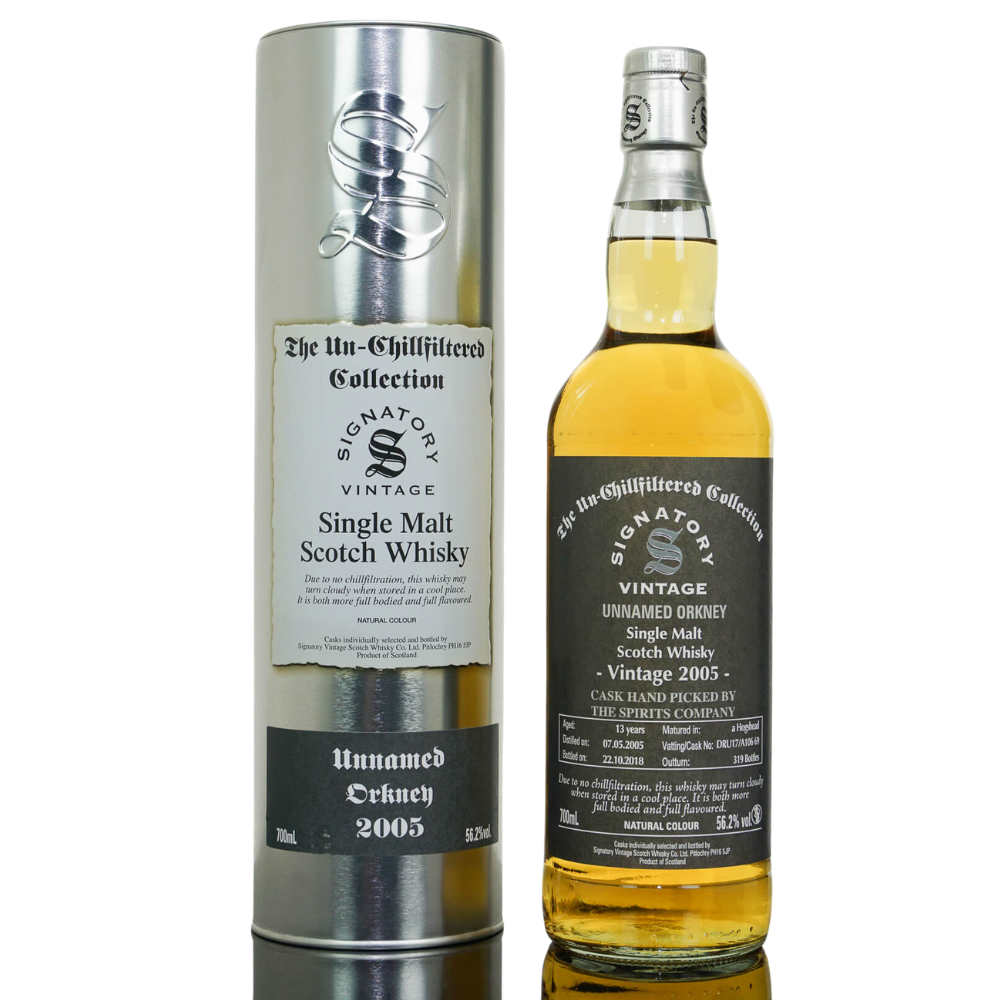Unnamed Orkney 13 year old 2005 Signatory Vintage Single Malt