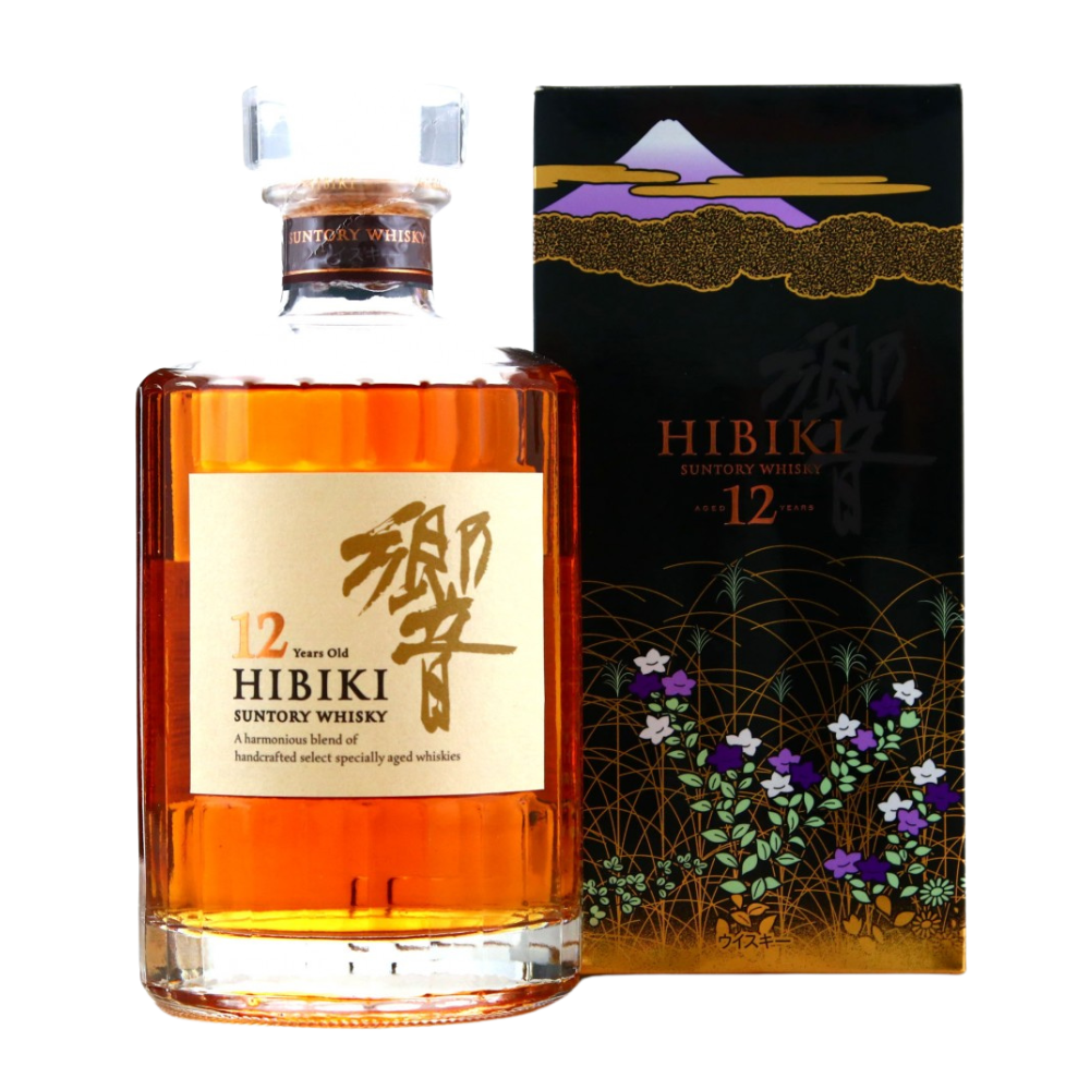 Hibiki 12 Year Old Mount Fuji Packaging