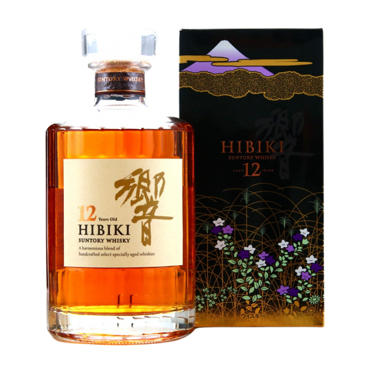 Hibiki 12 Year Old Mount Fuji Packaging