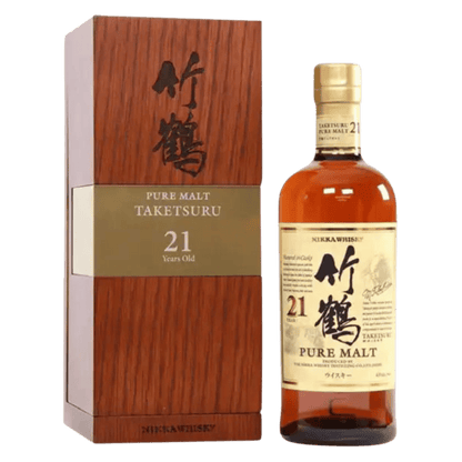 Taketsuru 21 Year Old Pure Malt Wooden Box Edition