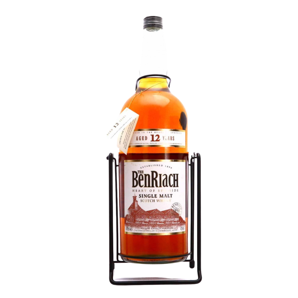 Benriach 12 Year Old 4.5 Litre pre-2014 with Pouring Cradle