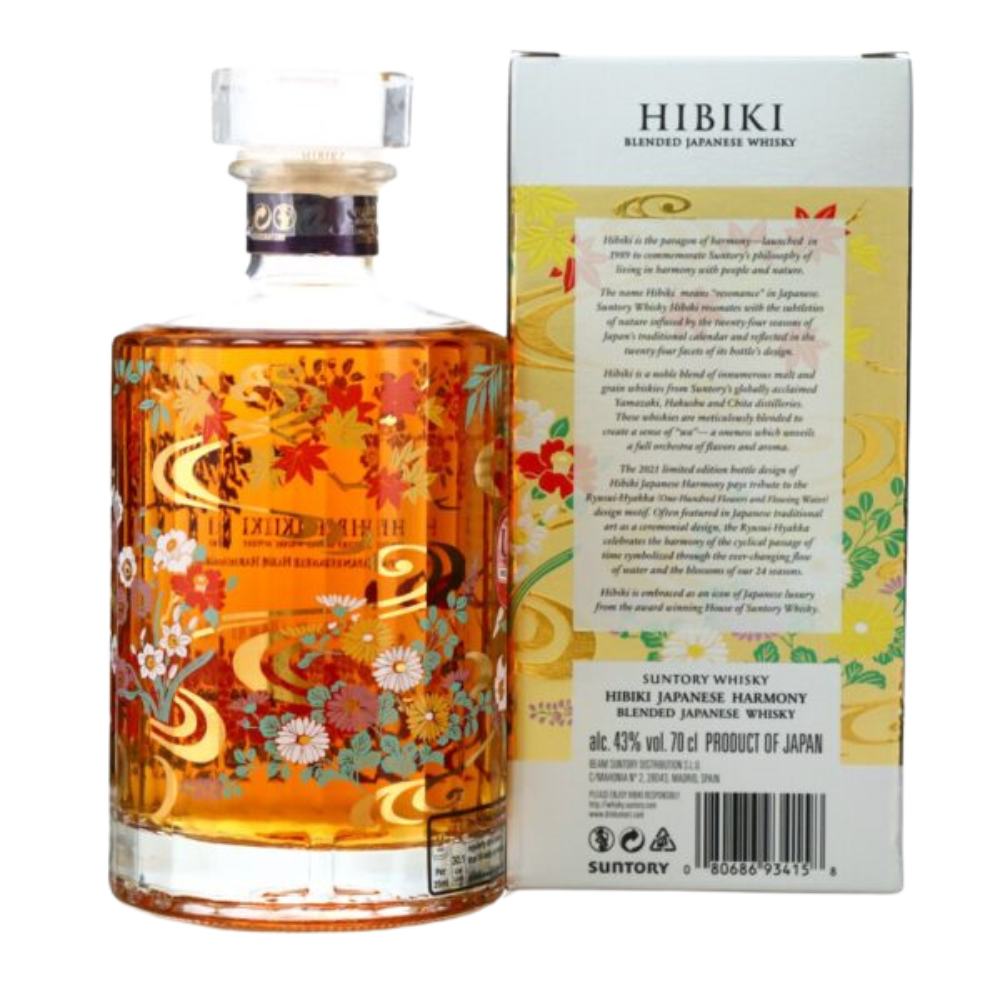 Hibiki Japanese Harmony Ryusui-Hyakka Limited Edition 2021