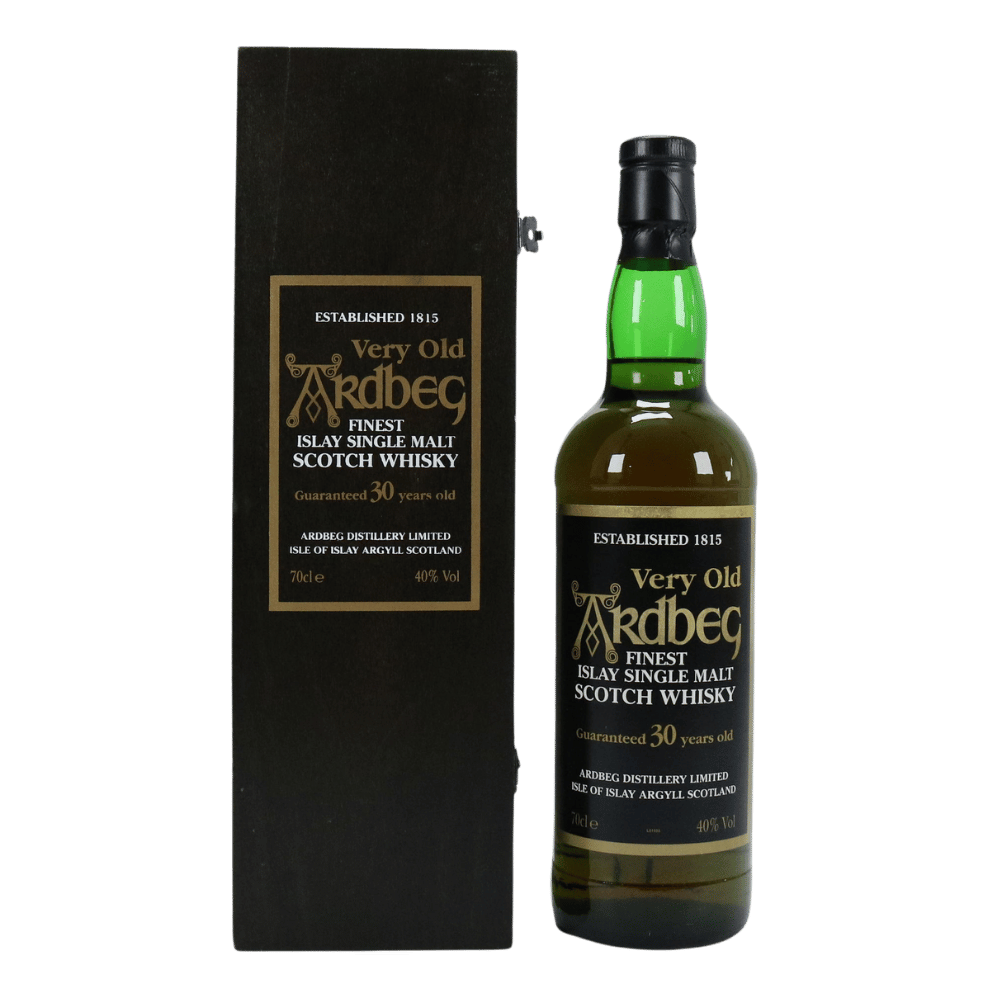 Ardbeg 30-Year-Old Single Malt Scotch Whisky Bottle