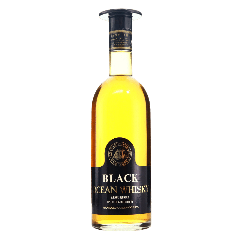 Black Ocean Blended Whisky 1986  - Whisky Gallery Global - Buy alcohol whisky online Malaysia