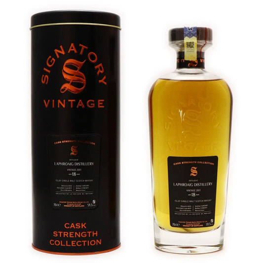 Laphroaig 18 Year Old 2001 Signatory Vintage CSC
