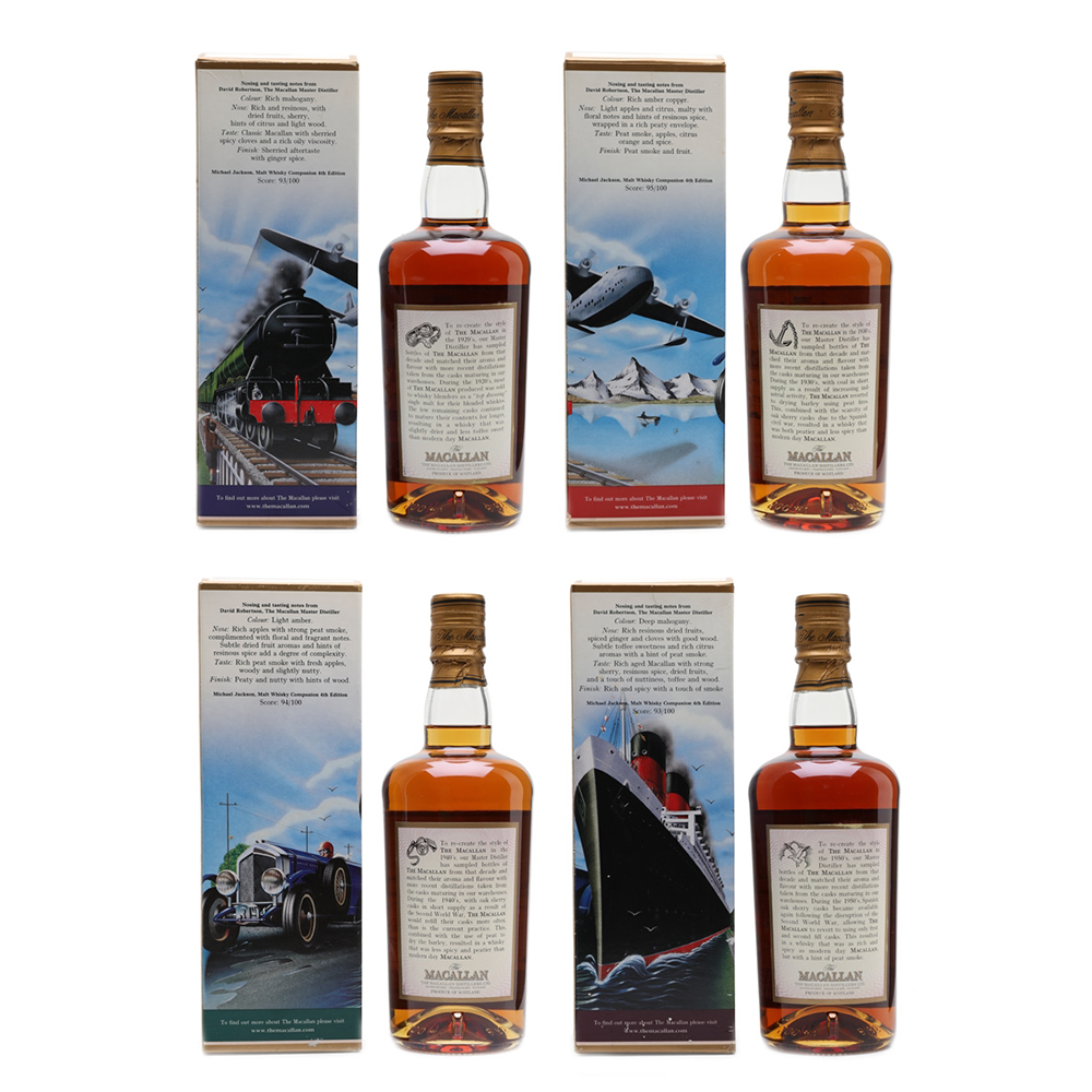 The Macallan twenties thirties forties fifties Whisky - Whisky Gallery Global - Online buy whisky alcohol malaysia