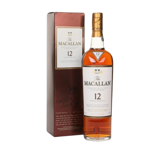 Macallan 12YearOld Sherry Oak Late 2000s  - Whisky Gallery Global - Buy alcohol whisky online Malaysia