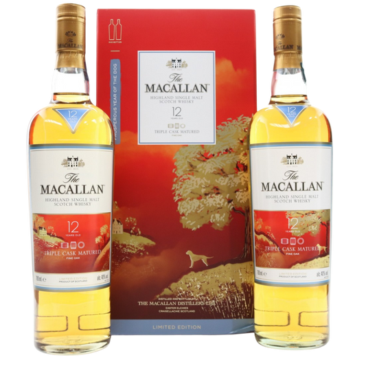 Macallan 12 Year Old Triple Cask Dog  - Whisky Gallery Global - Buy alcohol whisky online Malaysia