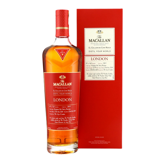Macallan 2008 Single Sherry Cask Distil London  - Whisky Gallery Global - Buy alcohol whisky online Malaysia