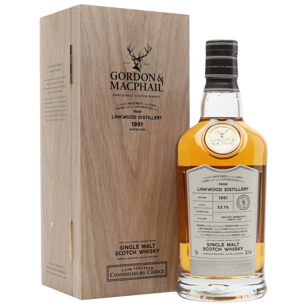 Linkwood 30 Year Old 1991 Connoisseurs Choice