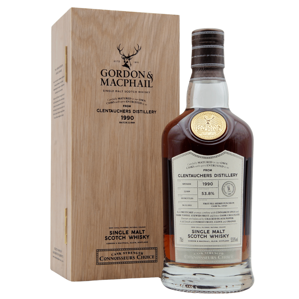 Glentauchers 31 Year Old 1990 Connoisseurs Choice