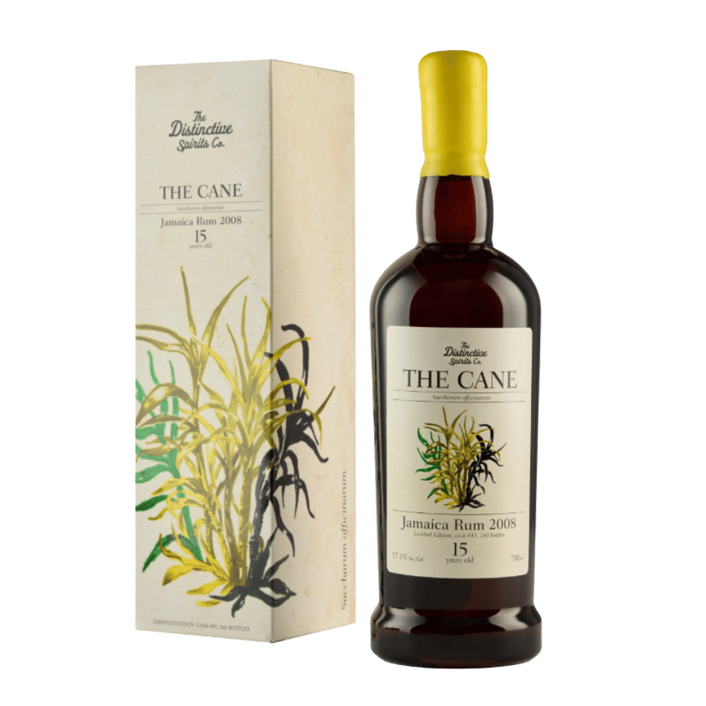 The Distinctive Spirits Co The Cane II – Blended Jamaican Rum Sugar Cane Series 15 Years Old (Minimum Age)