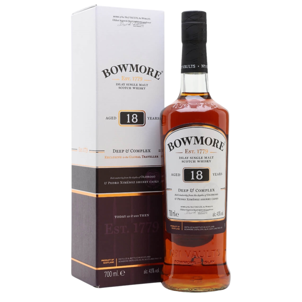 Bowmore 18 Year Old Deep and Complex