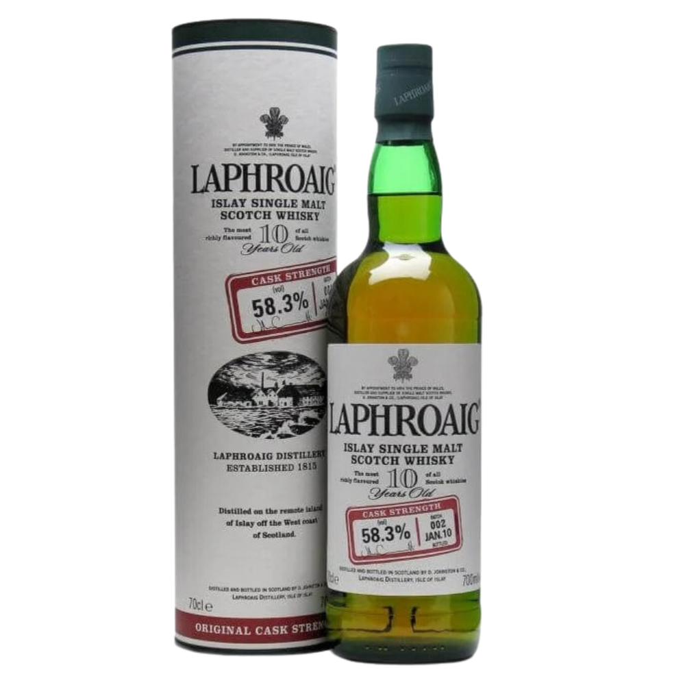 Laphroaig 10 Year Old Cask Strength - Batch 002