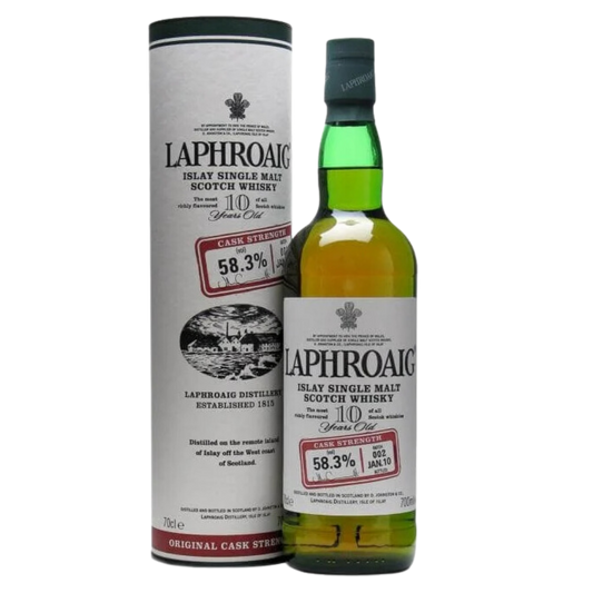 Laphroaig 10 Year Old Cask Strength - Batch 002