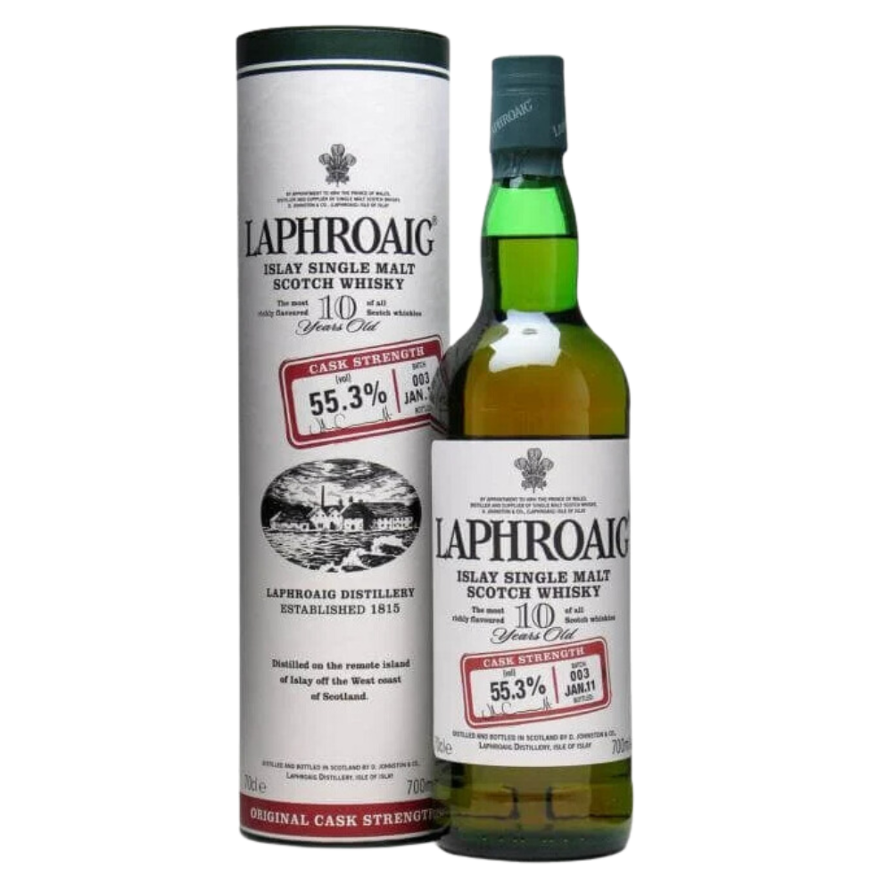 Laphroaig 10 Year Old Cask Strength - Batch 003