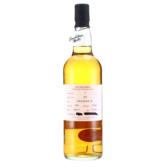 Springbank 2011 Duty Paid Sample 11 Year Old / Fresh Bourbon