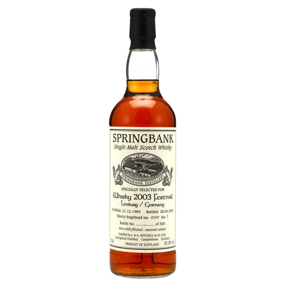 Springbank 1989 Single Sherry Cask / The Whisky Fair, Limburg