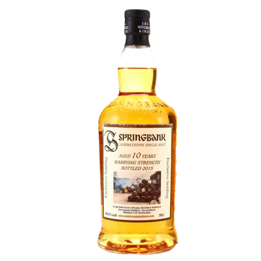 Springbank 10 Year Old Marrying Strength 2015 / Cadenhead Whisky Shop