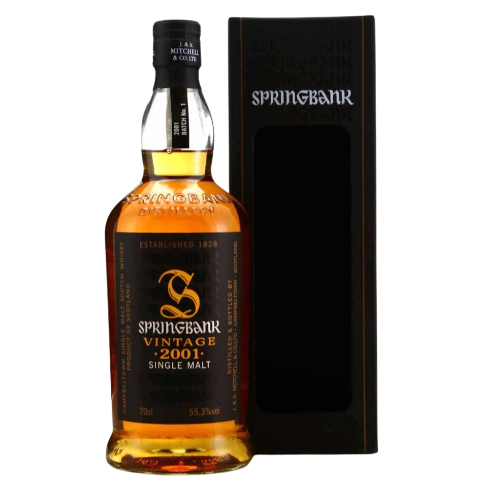 Springbank 2001 Vintage Batch #1