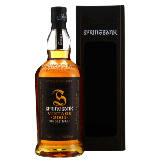 Springbank 2001 Vintage Batch #1