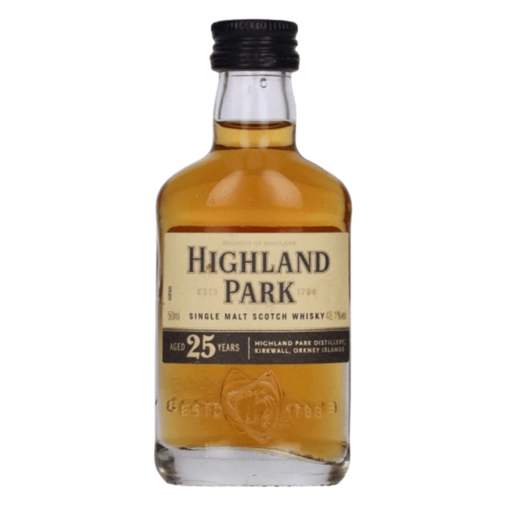 Highland Park 25 Year Old Miniature