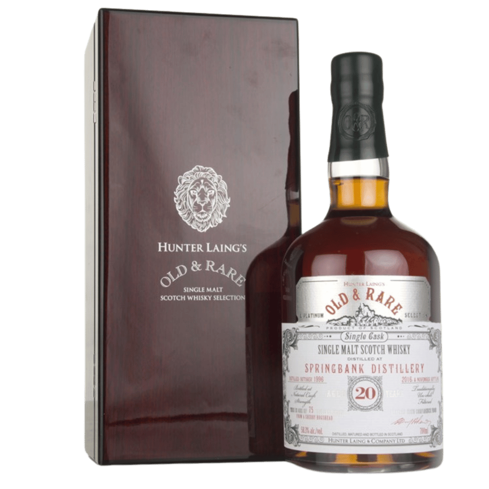 Springbank 20 Year Old 1996 Old & Rare Platinum