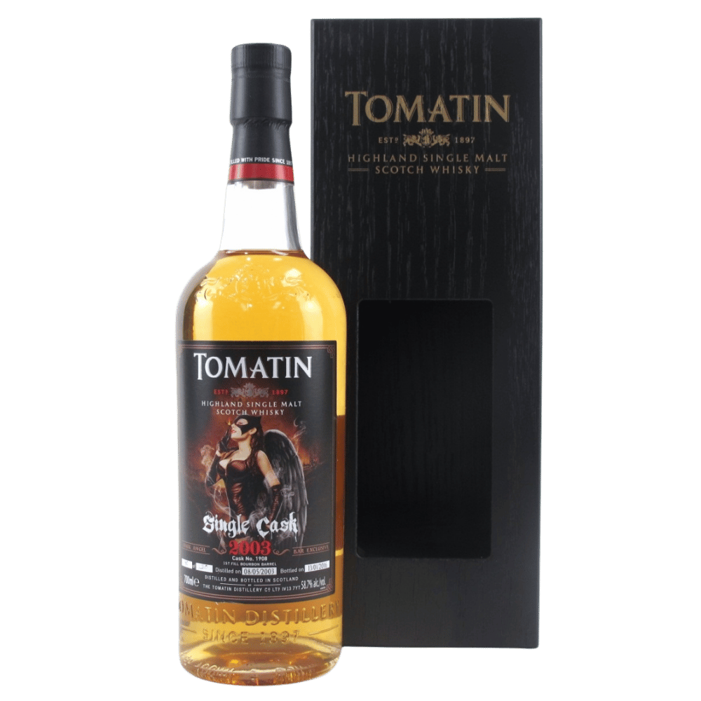 Tomatin 2003 Single Cask #1908 / Dark Angel Bar