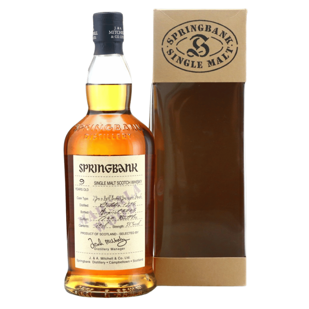 Springbank 1996 Marsala Wood 9 Year Old