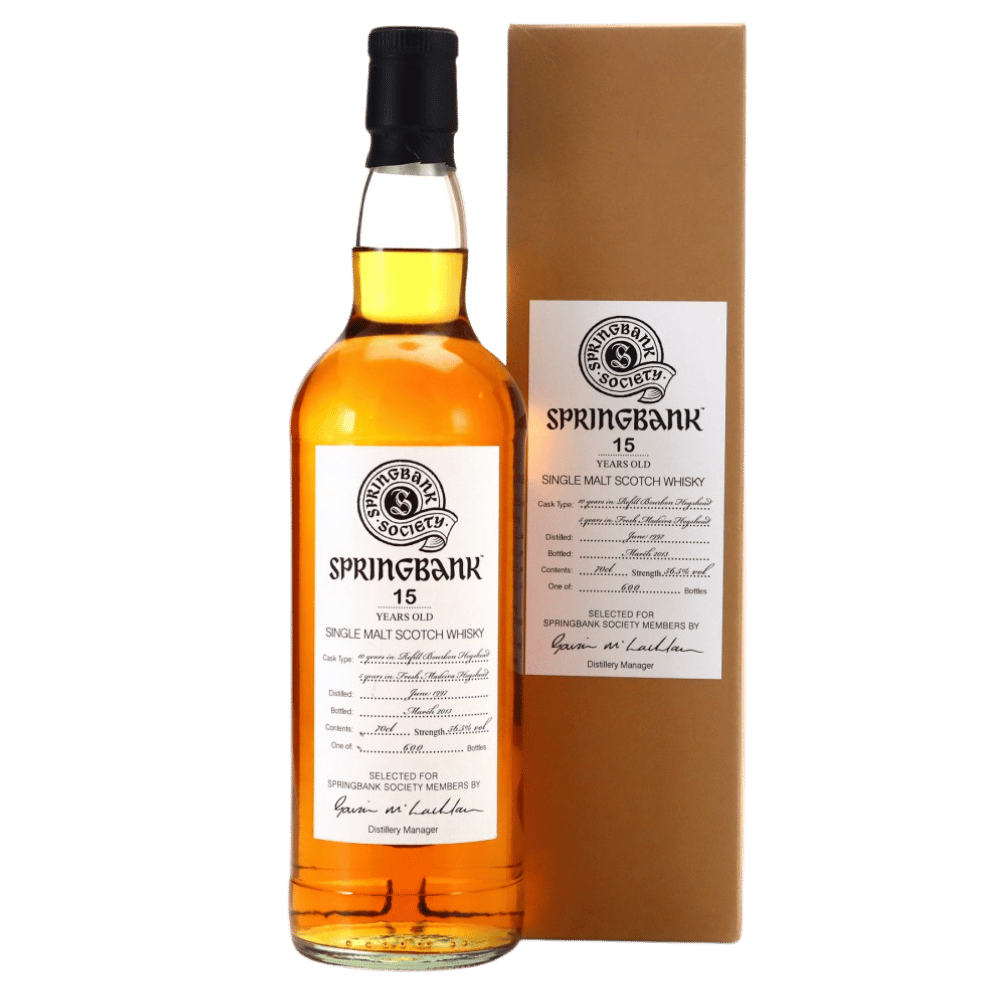 Springbank 1997 Springbank Society 15 Year Old Madeira Finish – Whisky ...