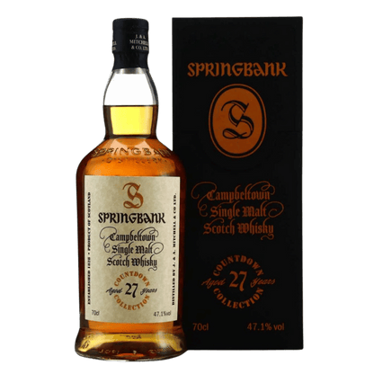 Springbank 27 Year Old Countdown Collection with Miniature