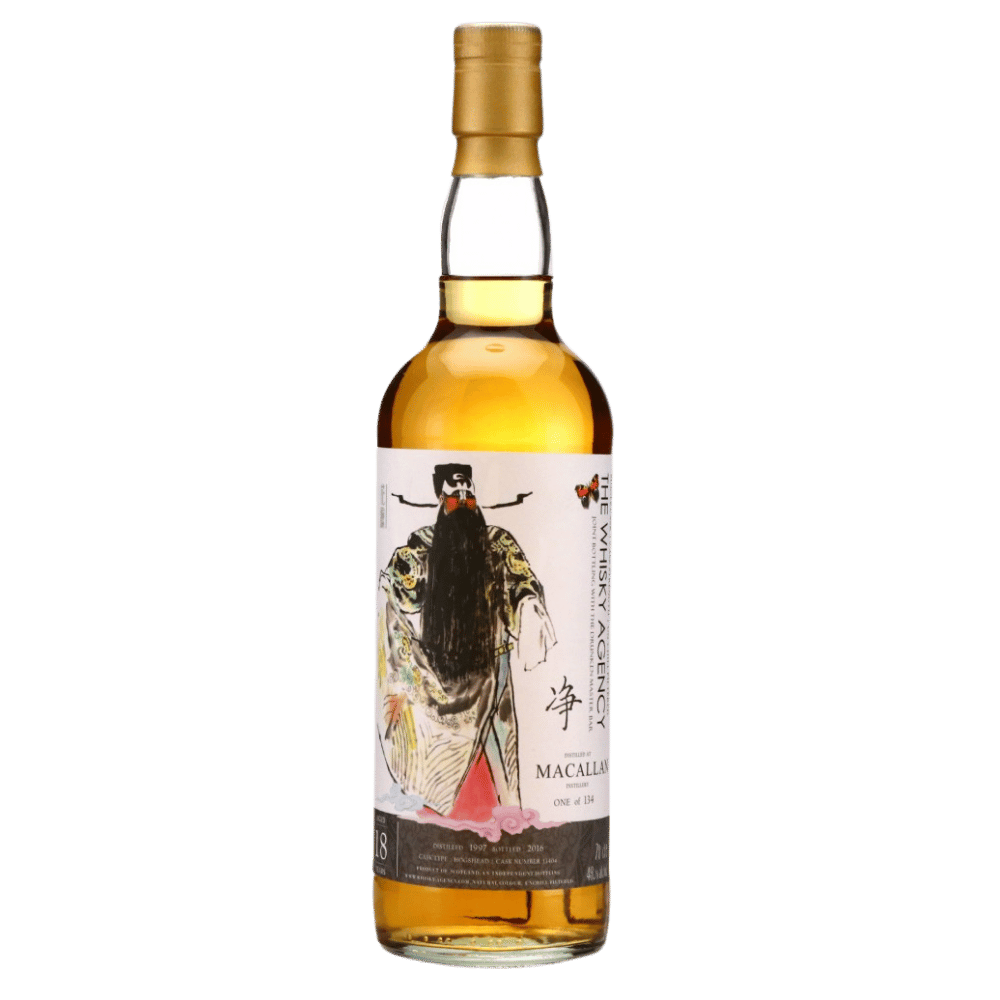 Macallan 1997 Whisky Agency 18 Year Old / The Drunken Master