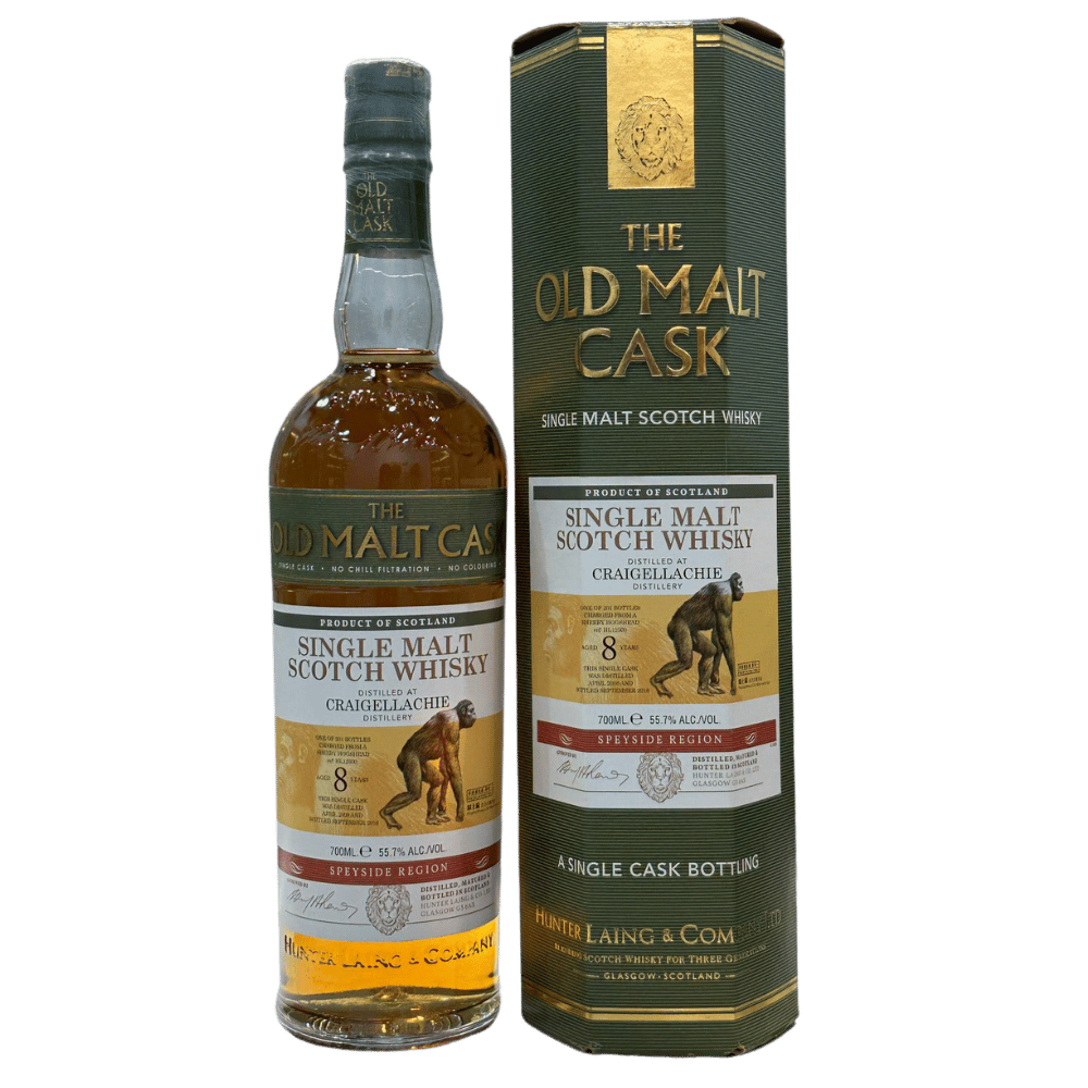 Craigellachie 8 Year Old 2008 Hunter Laing ''Theory of Evolution'' The Old Malt Cask